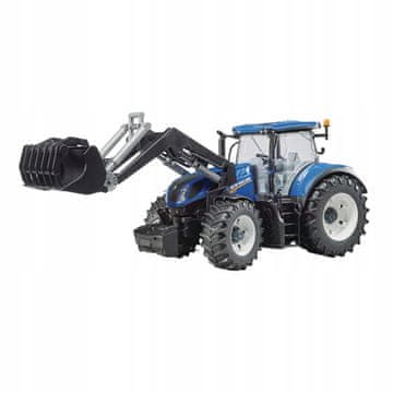 Bruder New Holland T7.315 z nakladalnikom 03121 Profi serija 1:16