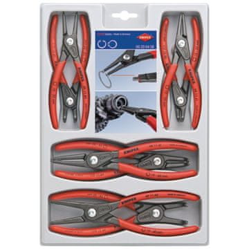 Knipex 8-delni komplet preciznih klešč