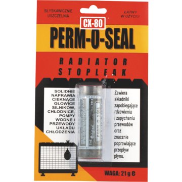 Kovinsko tesnilno sredstvo v prahu za puščanje radiatorjev CX-80 Perm-o-seal 23