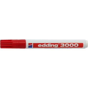 Edding Okrogli rdeč barvni marker 3000