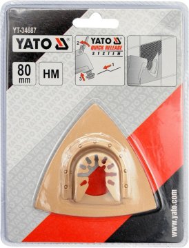YATO Trikotna rašpa za večnamensko orodje YT-34687