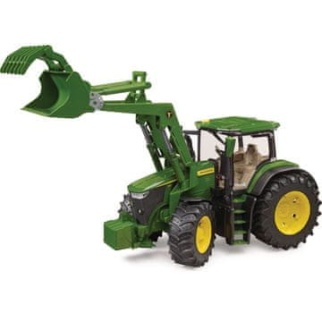 Bruder Traktor John Deere 7R 350 s čelnim nakladalnikom 425x175x235 mm 03151