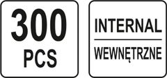 YATO KOMPLET NOTRANJIH OBROČEV 300 KOSOV YT-06881