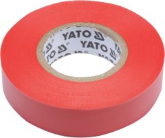 YATO Električni izolacijski trak 15mmx20mx0.13mm rdeč YT-81592