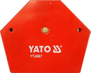 YATO Varilni magnetni kotnik 111x136x24 mm YT-0867