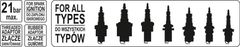 YATO Manometer za kompresijo, komplet adapterjev YT-7302