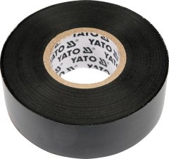 YATO Električni izolacijski trak 12mmx10mx0.13mm, črn YT-8152