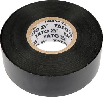 YATO Električni izolacijski trak 12mmx10mx0.13mm, črn YT-8152