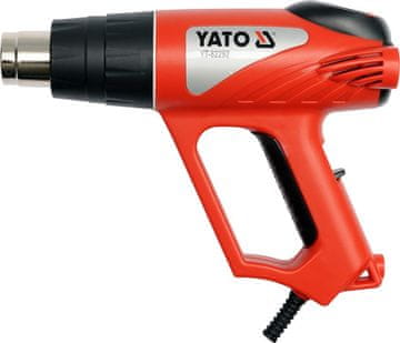 YATO Toplotna pištola 2000 W 50~550 °C dodatki LED indikator / YT-82292 /
