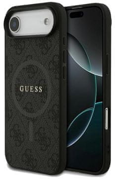 Guess ovitek MagSafe z gumbi 4G Ring za iPhone 17 Air, črne barve
