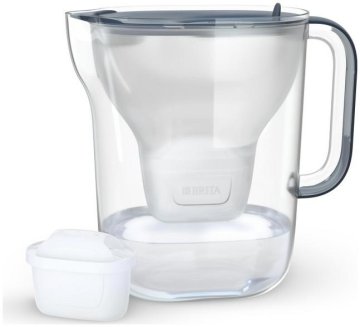Brita Vrč s filtrom Style Essential Cool + vložek MAXTRA PRO, prozoren grafiten