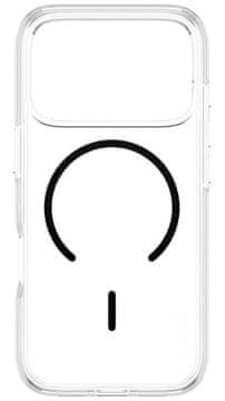 PanzerGlass Ovitek Care Flagship prozoren, bel, z MagSafe za iPhone 17 Pro, prozoren