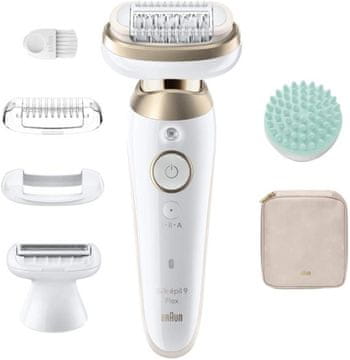 BRAUN SES9-071 3D GLD BOX MN epilator bela in zlata