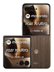 Motorola Razr 70 Ultra 5G pametni telefon 16 GB/512 GB rjave barve