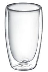 Ambition Dvojni kozarec 450ml prozoren