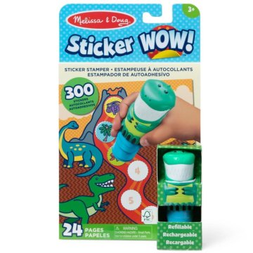 NALEPKE WOW nalepke za štampiljke - Dinozaver, Melissa & Doug