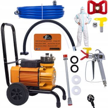 Rosfix lakirna enota Strong Blue Storm SBS03 3500W 22MPA 18L/min + 2x tesnilo + delovna obleka