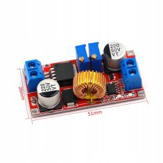 Znižovalni pretvornik XL4015 DC/DC 1,25–32 V CC CV 5 A