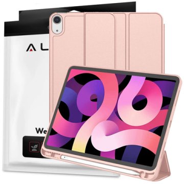 Peresnica Book Cover s pisalom za Apple iPad 10. generacije 10.9 2022, roza