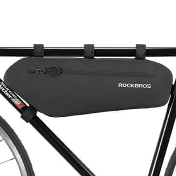 ROCKBROS Črna torba za kolesarski okvir AS-018