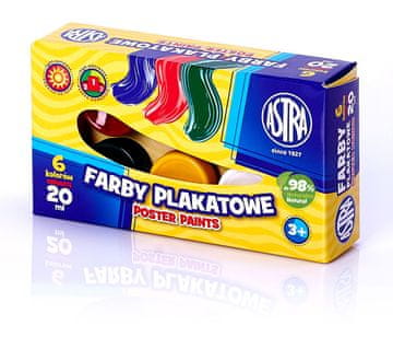 SCHEMAT 20 ml barve za plakate 6 kosov ASTRA | 0058
