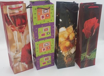 papirnata vrečka za steklenico 10 x 35 cm TLB 10 kosov.