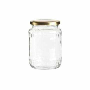Tragar 720 ml kozarec z navojnim pokrovčkom, 8 kosov.