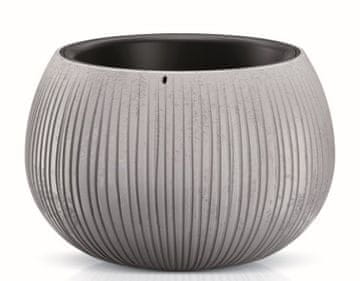 Betonski cvetlični lonec z vložkom 18 cm siv | DKB180-422U