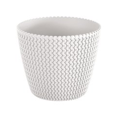 SPLOFY cvetlični lonček 12,8 x v 10,8 cm bel