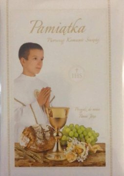 Bleščeča knjiga A5 First Communion Boy KKO-014