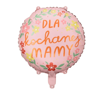 folijski balon ''Za mojo ljubljeno mamo'' 45 cm mix | FB210