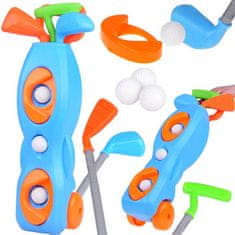 Komplet za mini golf + stojalo na kolesih in dodatki SP0765