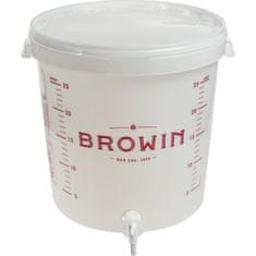 BIO 30-litrska fermentacijska posoda s pokrovom in pipo 340434