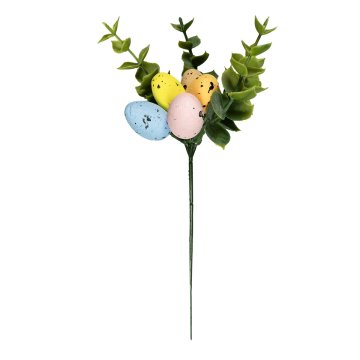 ARPEX Dekorativna veja z velikonočnimi jajci 24 cm VP3186