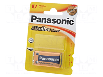 Alkalna baterija R9L/1/9V BL Panasonic