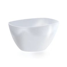 Cvetlični lonček COUBI bela skleda 20 cm