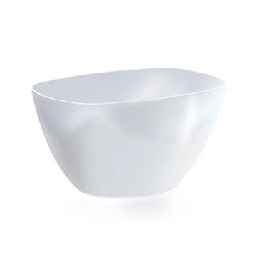 Cvetlični lonček COUBI bela skleda 20 cm