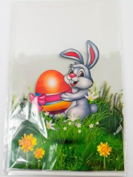 vrečka s 50 kosi dekorativne embalaže 20 x 30 cm Velikonočna Wor-0012