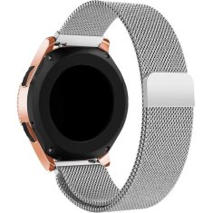 GS Milanska zapestnica Univerzalna 20 mm, srebrna