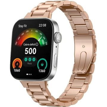 GS Jeklena zapestnica za Huawei Watch Fit 4 / 4 Pro / 3, roza