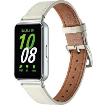 GS Usnjen pašček za Samsung Galaxy Fit 3, bež