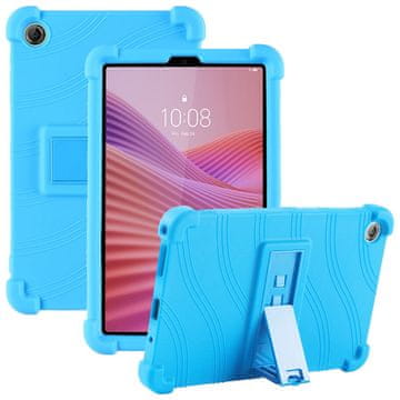 GS Silikonski ovitek za Lenovo Tab One 8.7", Impact, oklepljen, svetlo moder