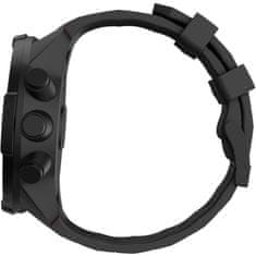 GS Silikonski pašček za Suunto 9, črne barve