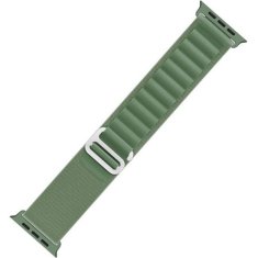 GS Komplet 2 v 1 iz najlonskega paščka in etuija za Apple Watch 4/5/6/SE 40 mm, zelen