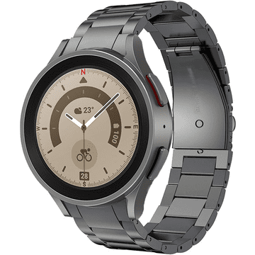 GS Zapestnica za Samsung Galaxy Watch 4/5/6/7/FE 40/42/43/44/45/46/47mm, siva
