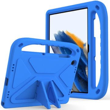 GS Otroški ovitek z ročajem za Samsung Galaxy Tab A11 Plus / A9 Plus, moder