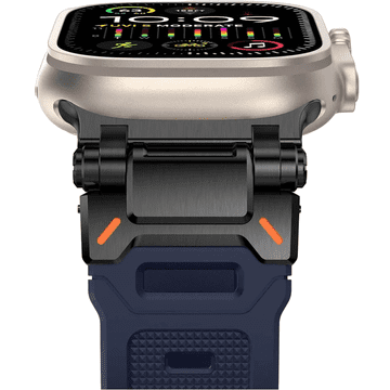 GS Pašček ERBORD ProTech za Apple Watch 1/2/3/4/5/6/7/8/9/10/11/SE Ultra 1/2/3 42/44/45/46/49 mm, moder
