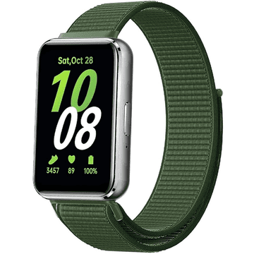 GS Najlonski pašček za Samsung Galaxy Fit 3, zelen