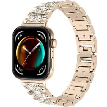 GS Diamantna zapestnica za Huawei Watch Fit 4 / 4 Pro / 3, zlata