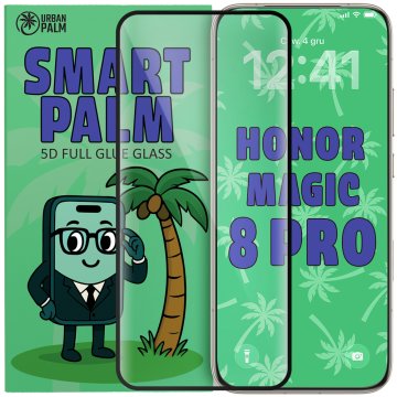 5D Full Glue Smart Palm kaljeno steklo za Honor Magic8 Pro